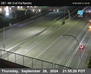 NB 15 & Via Rancho Pkwy