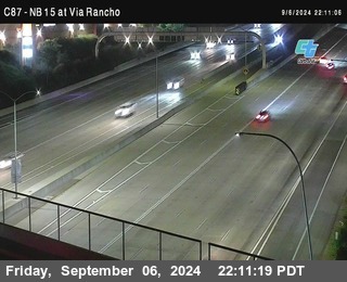 NB 15 & Via Rancho Pkwy