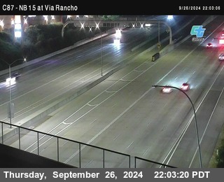 NB 15 & Via Rancho Pkwy