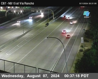 NB 15 & Via Rancho Pkwy