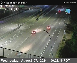 NB 15 & Via Rancho Pkwy