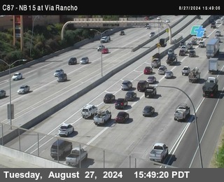 NB 15 & Via Rancho Pkwy