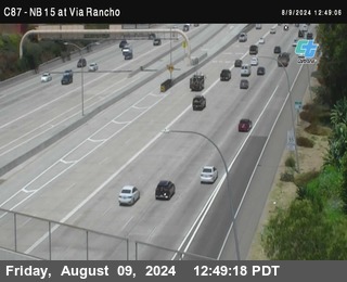 NB 15 & Via Rancho Pkwy