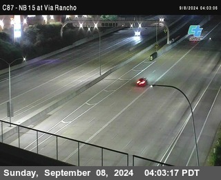 NB 15 & Via Rancho Pkwy