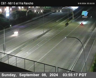 NB 15 & Via Rancho Pkwy