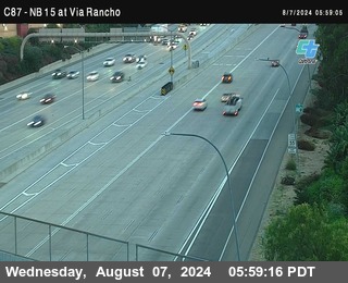 NB 15 & Via Rancho Pkwy