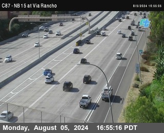 NB 15 & Via Rancho Pkwy