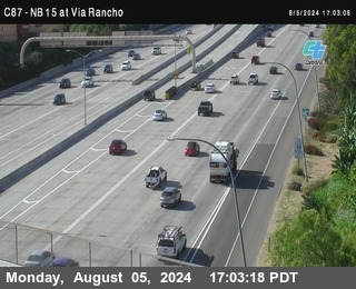 NB 15 & Via Rancho Pkwy