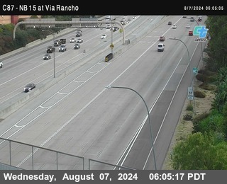 NB 15 & Via Rancho Pkwy