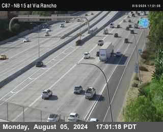 NB 15 & Via Rancho Pkwy