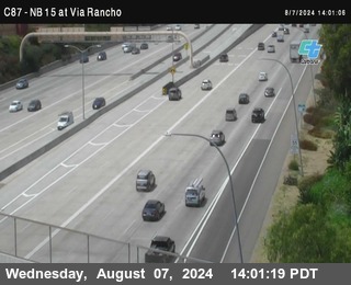 NB 15 & Via Rancho Pkwy