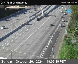 NB 15 & Via Rancho Pkwy