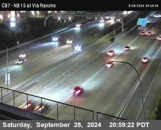 NB 15 & Via Rancho Pkwy