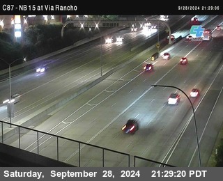 NB 15 & Via Rancho Pkwy