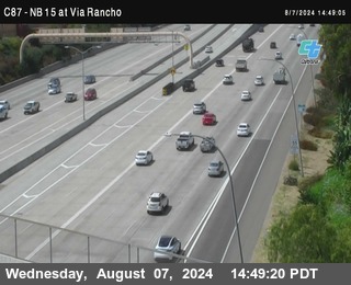 NB 15 & Via Rancho Pkwy