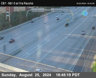 NB 15 & Via Rancho Pkwy