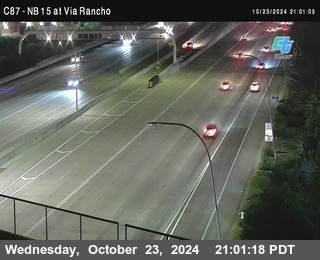 NB 15 & Via Rancho Pkwy