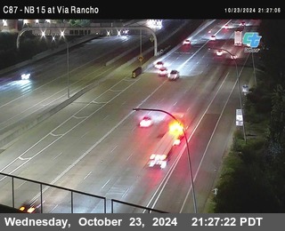 NB 15 & Via Rancho Pkwy