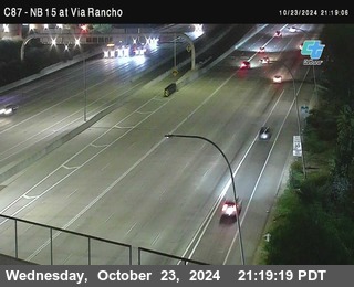 NB 15 & Via Rancho Pkwy