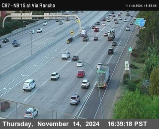 NB 15 & Via Rancho Pkwy