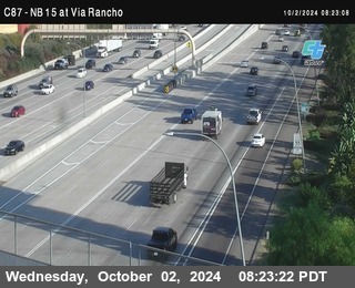 NB 15 & Via Rancho Pkwy