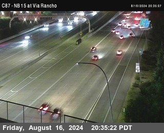 NB 15 & Via Rancho Pkwy