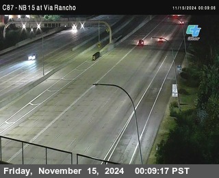 NB 15 & Via Rancho Pkwy