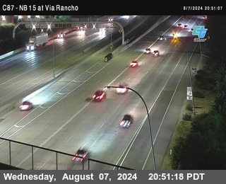 NB 15 & Via Rancho Pkwy