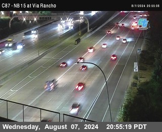 NB 15 & Via Rancho Pkwy