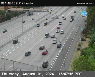 NB 15 & Via Rancho Pkwy