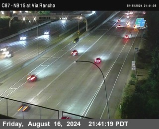 NB 15 & Via Rancho Pkwy