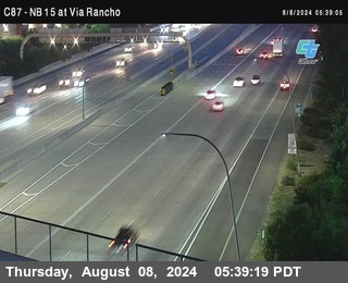 NB 15 & Via Rancho Pkwy