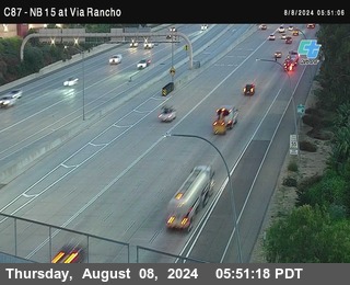 NB 15 & Via Rancho Pkwy