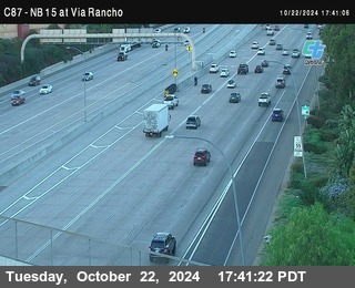 NB 15 & Via Rancho Pkwy