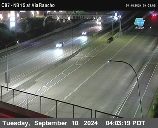 NB 15 & Via Rancho Pkwy