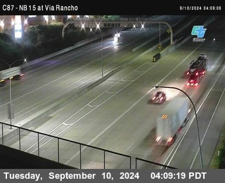 NB 15 & Via Rancho Pkwy