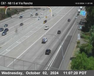 NB 15 & Via Rancho Pkwy