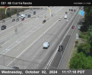 NB 15 & Via Rancho Pkwy