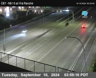 NB 15 & Via Rancho Pkwy