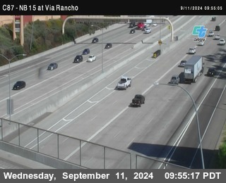 NB 15 & Via Rancho Pkwy