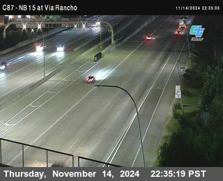 NB 15 & Via Rancho Pkwy