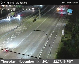 NB 15 & Via Rancho Pkwy