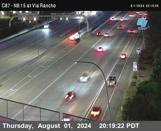 NB 15 & Via Rancho Pkwy