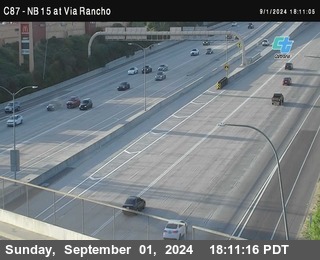 NB 15 & Via Rancho Pkwy