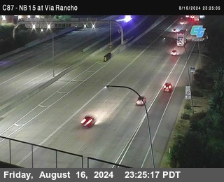 NB 15 & Via Rancho Pkwy