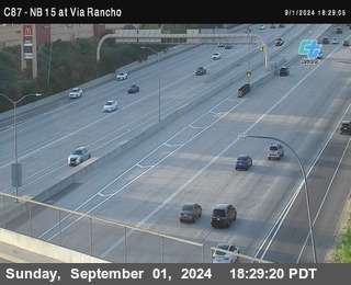 NB 15 & Via Rancho Pkwy