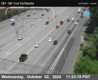 NB 15 & Via Rancho Pkwy