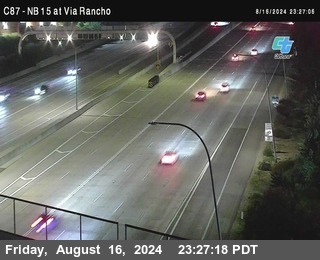 NB 15 & Via Rancho Pkwy