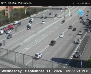 NB 15 & Via Rancho Pkwy