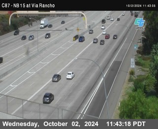 NB 15 & Via Rancho Pkwy